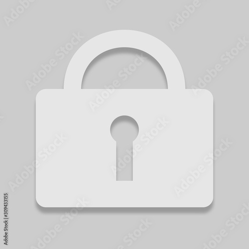 external lock icon