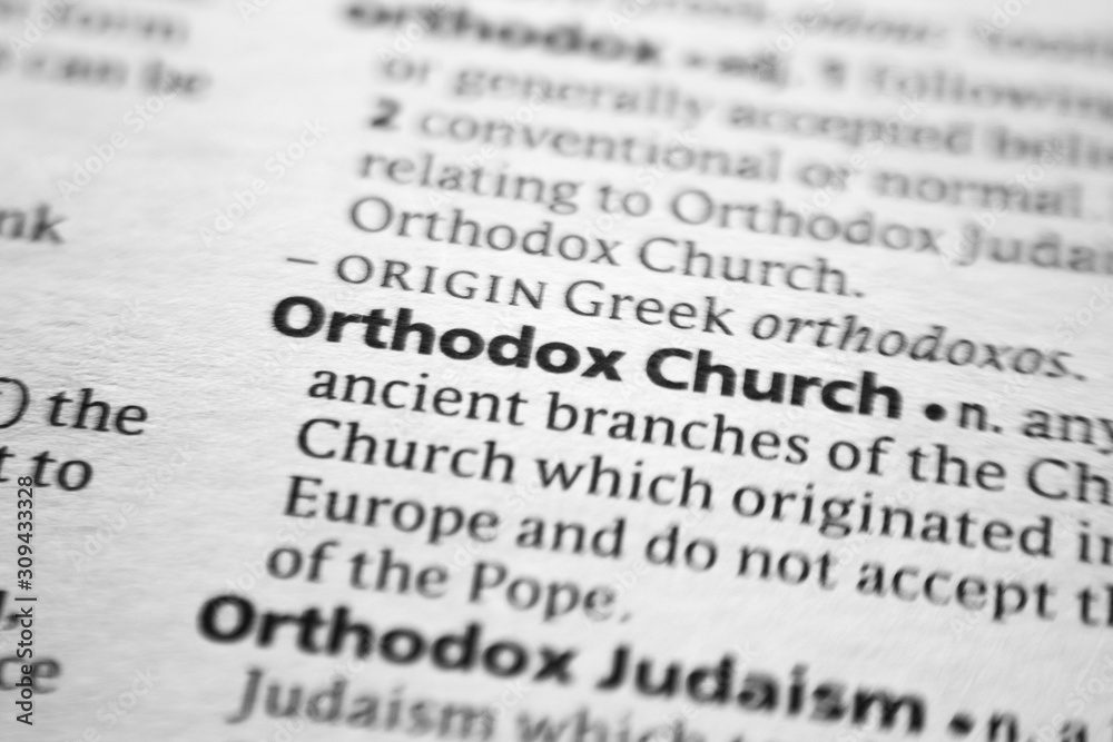 Word or phrase Orthodox Church in a dictionary. Word or phrase Orthodox Church in a dictionary.