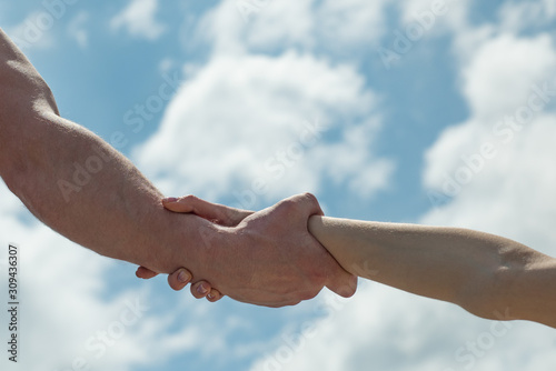 Canvas-taulu Helping hand