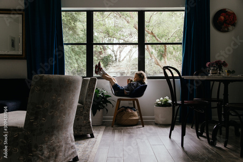 Child Lounging
