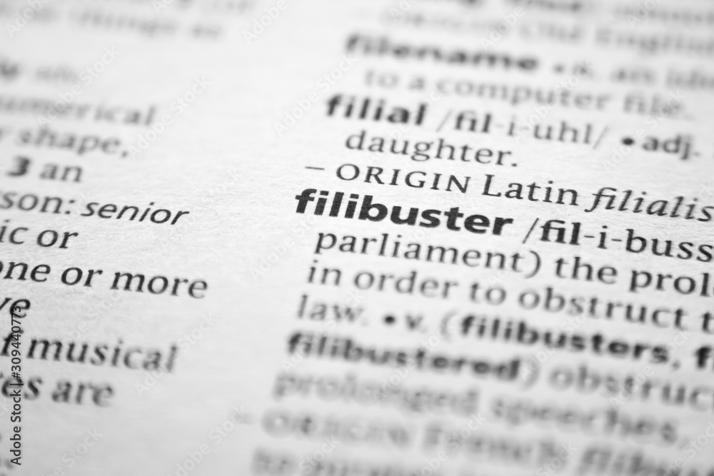 Word or phrase Filibuster in a dictionary. Word or phrase Filibuster in a dictionary.
