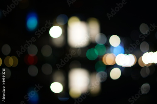 abstract photos of bokeh or blur dusk light