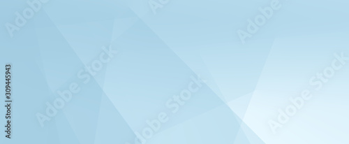 Sfondo azzurro web banner geometrico minimal