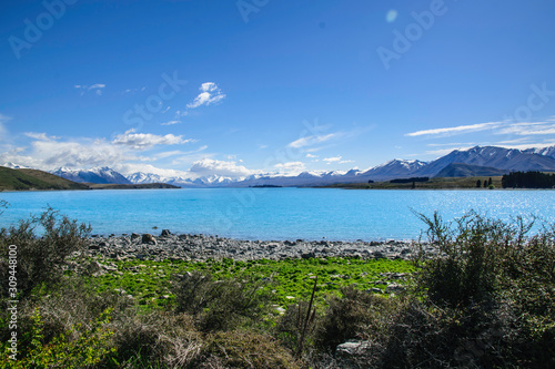 Tekapo turquoise lake