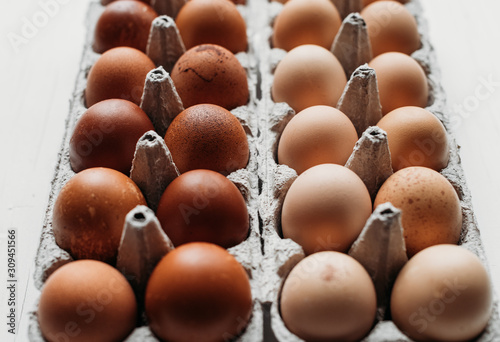 Farm fresh eggs photo