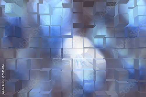 3D Abstract for background