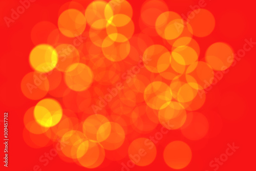 Christmas background or abstract background, Defocused lights background (golden)