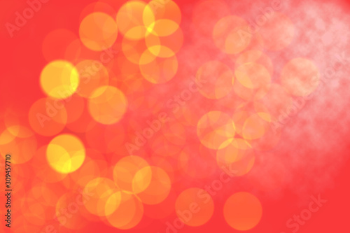 Christmas background or abstract background, Defocused lights background (golden)