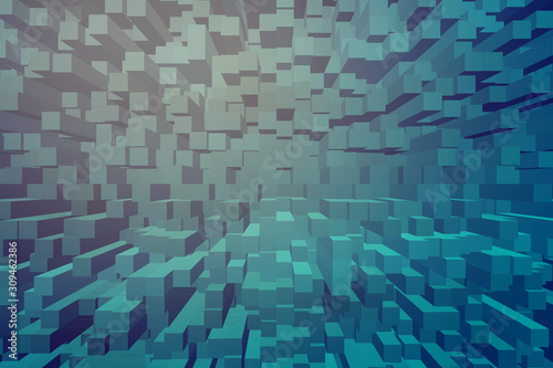 Abstract 3d architecture background