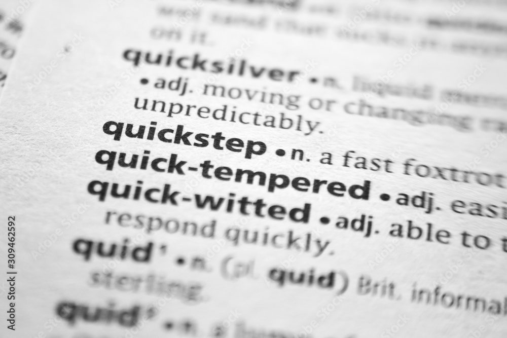 Word or phrase Quickstep in a dictionary. Word or phrase Quickstep in a dictionary.