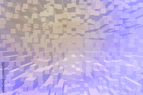Abstract 3d architecture background
