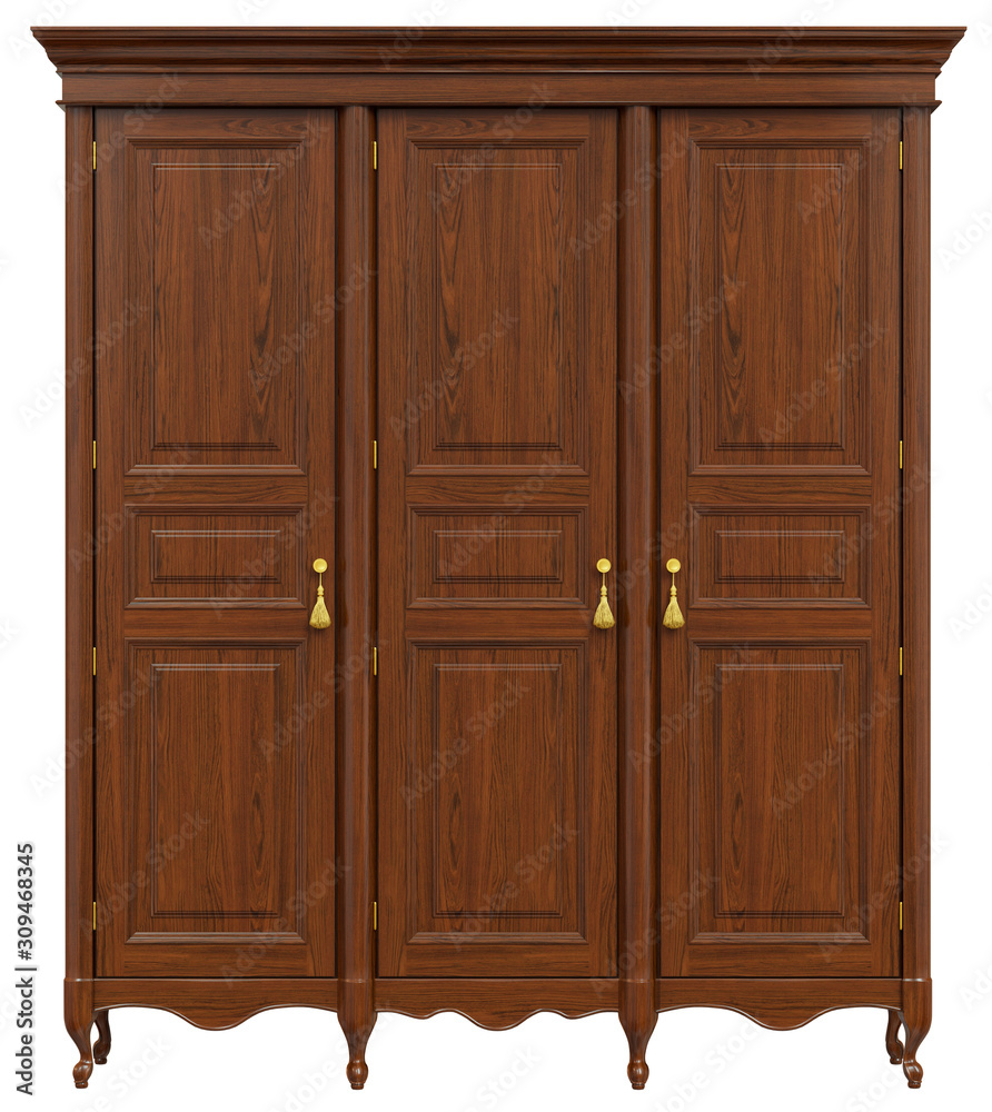 beautiful classic locker. isolated on white. beautiful classic locker. isolated on white.