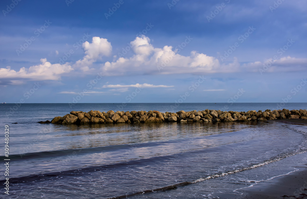 Obraz premium beach in winter
