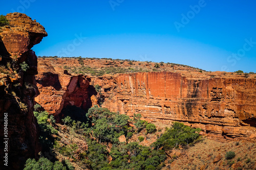 Kings Canyon Rim Walk Clockwise (Cotterill's Lookout), Watarrka National Park (Kings Canyon), Northern Territory, Australia