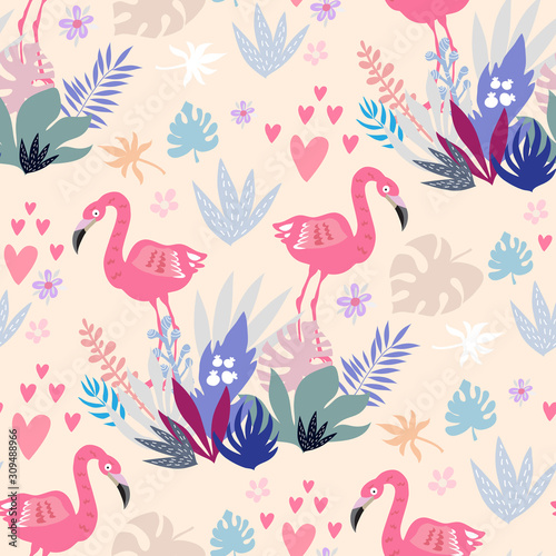 Flamingo pattern12