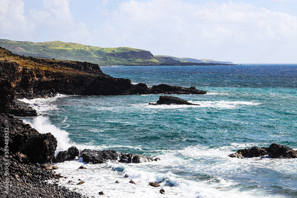 Rugged Coastline on Maui