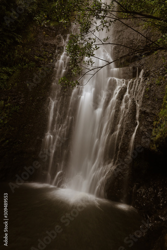 Fototapeta Naklejka Na Ścianę i Meble -  Waterfall in Maui - on the Road to Hana