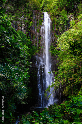 Waterfall along the road to hana © Laurie