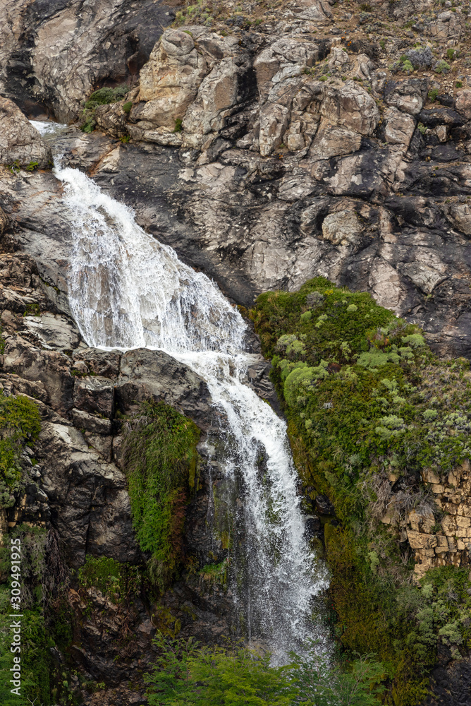 El Chorillo del Salto waterfall in El Chalten, Patagonia, Argentina El Chorillo del Salto waterfall in El Chalten, Patagonia, Argentina