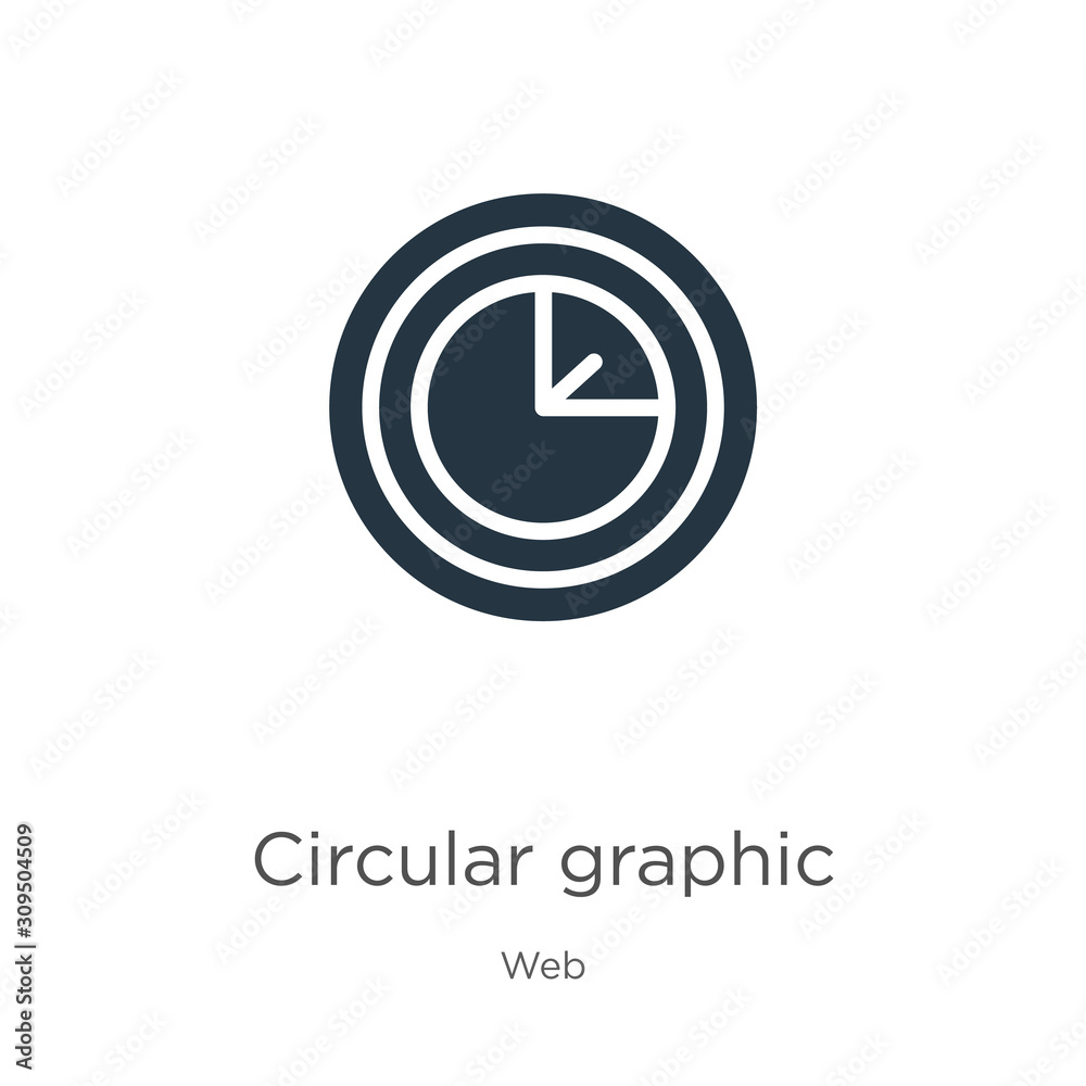 Circular graphic icon vector. Trendy flat circular graphic icon from web collection isolated on white background. Vector illustration can be used for web and mobile graphic design, logo, eps10 Circular graphic icon vector. Trendy flat circular graphic icon from web collection isolated on white background. Vector illustration can be used for web and mobile graphic design, logo, eps10