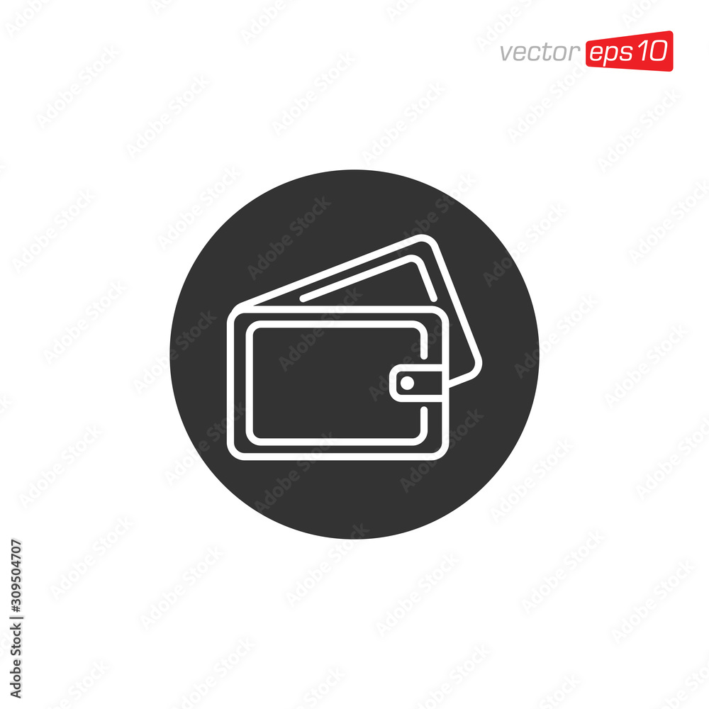 Wallet Icon Design Vector Template Wallet Icon Design Vector Template