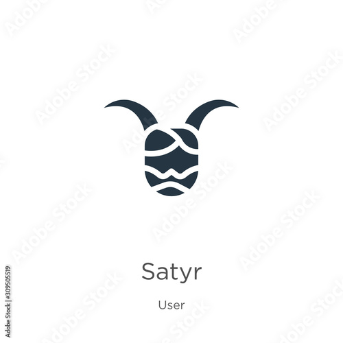 Obraz na plátně Satyr icon vector