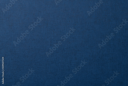 藍色の布地風の質感のある紙のテクスチャー photo