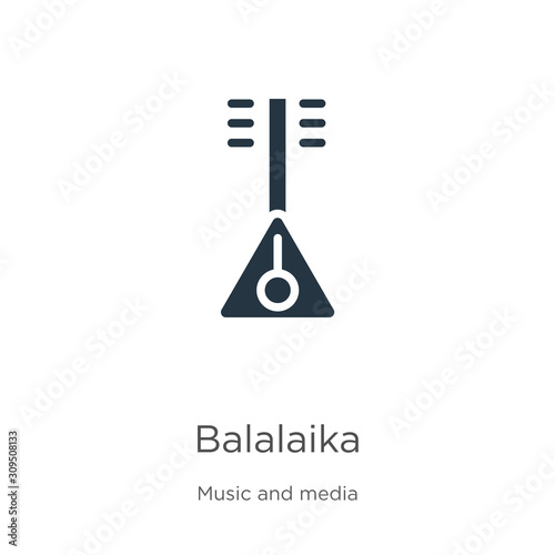 Balalaika icon vector. Trendy flat balalaika icon from music collection isolated on white background. Vector illustration can be used for web and mobile graphic design, logo, eps10