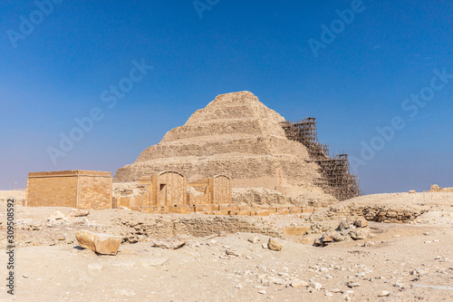 Step Pyramid of Djoser  part of the Saqqara necropoli