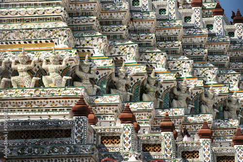 Bangkok,Thailand-December 6, 2019: Wat Arun in Bangkok, Thailand