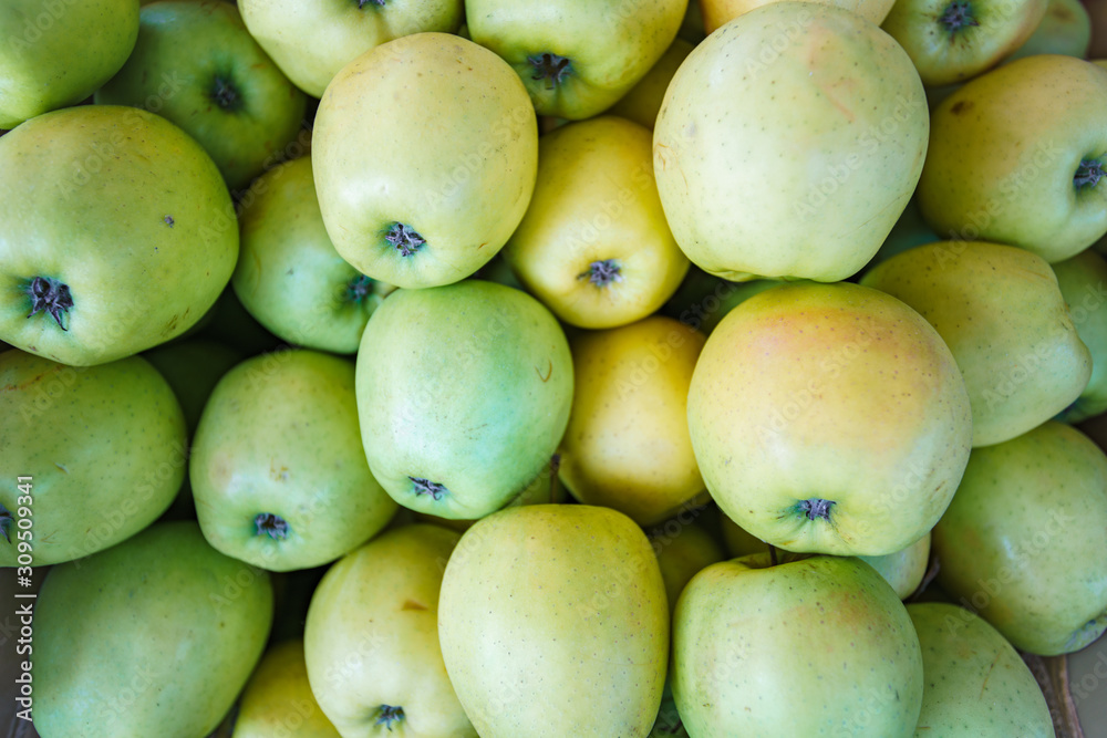 Background of green apples. Lots of green apples. Beautiful background of green apples Background of green apples. Lots of green apples. Beautiful background of green apples