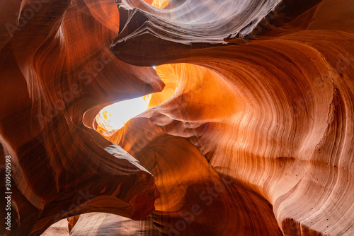 Beautiful landscape around the famous Lower Antelope Canyon