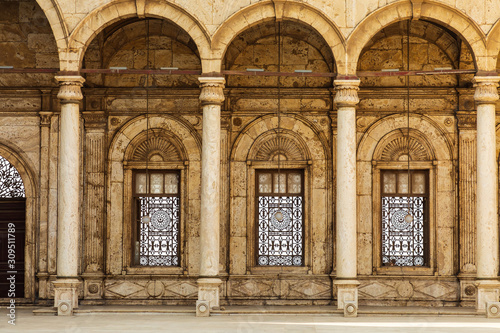 Exterior view of the Mosque of Muhammad Ali in the Al Khalifa area of Cairo