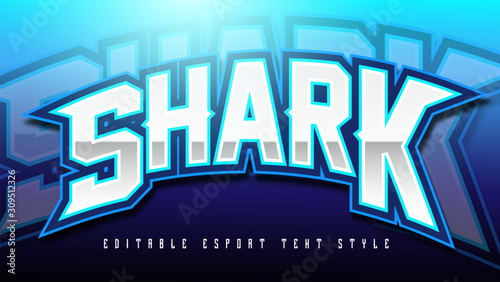 Esport Text Style effect Mockup