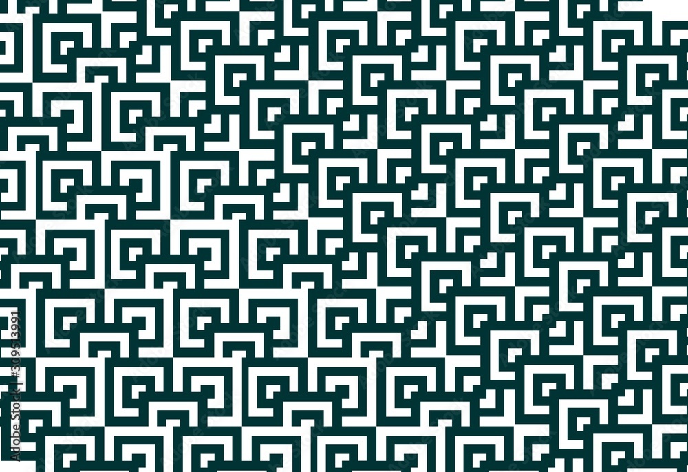 Abstract geometric pattern ,A seamless vector background. illustration - Vector Abstract geometric pattern ,A seamless vector background. illustration - Vector