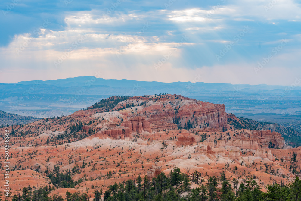 Beautiful morning view of the Sunrise Point of Bryce Canyon National Park Beautiful morning view of the Sunrise Point of Bryce Canyon National Park