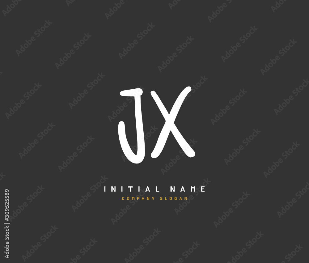 J X JX Beauty vector initial logo, handwriting logo of initial signature, wedding, fashion, jewerly, boutique, floral and botanical with creative template for any company or business. J X JX Beauty vector initial logo, handwriting logo of initial signature, wedding, fashion, jewerly, boutique, floral and botanical with creative template for any company or business.