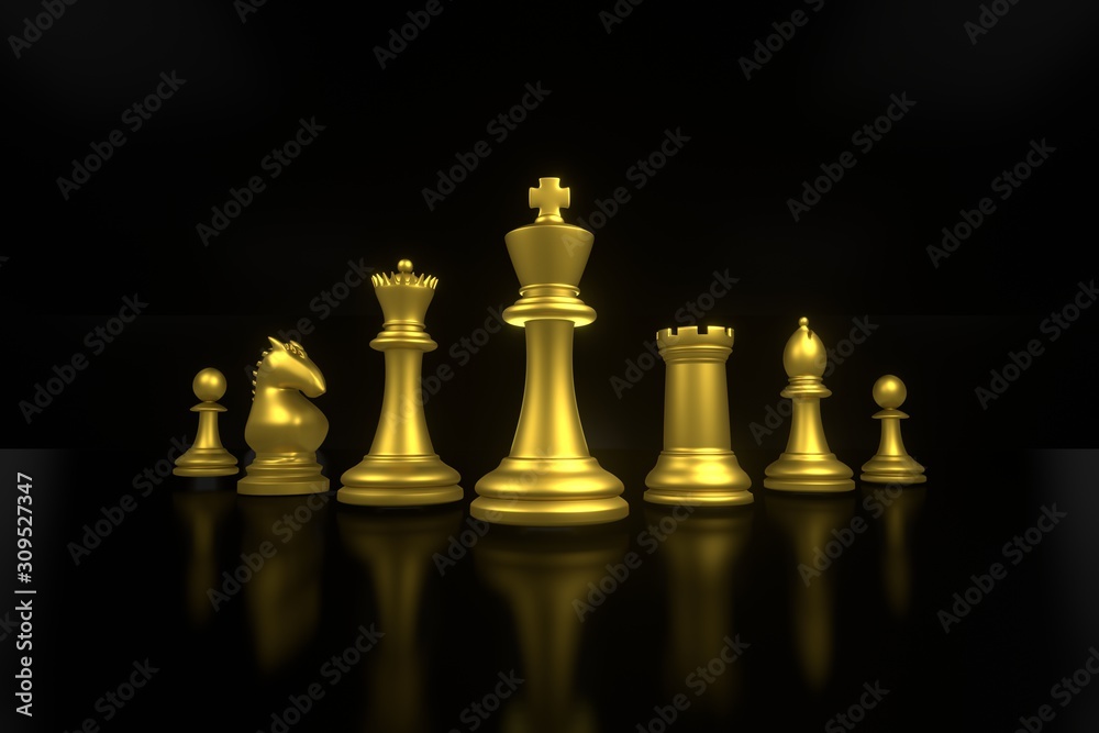 3d Chess concept background. High resolution Stock Photo by