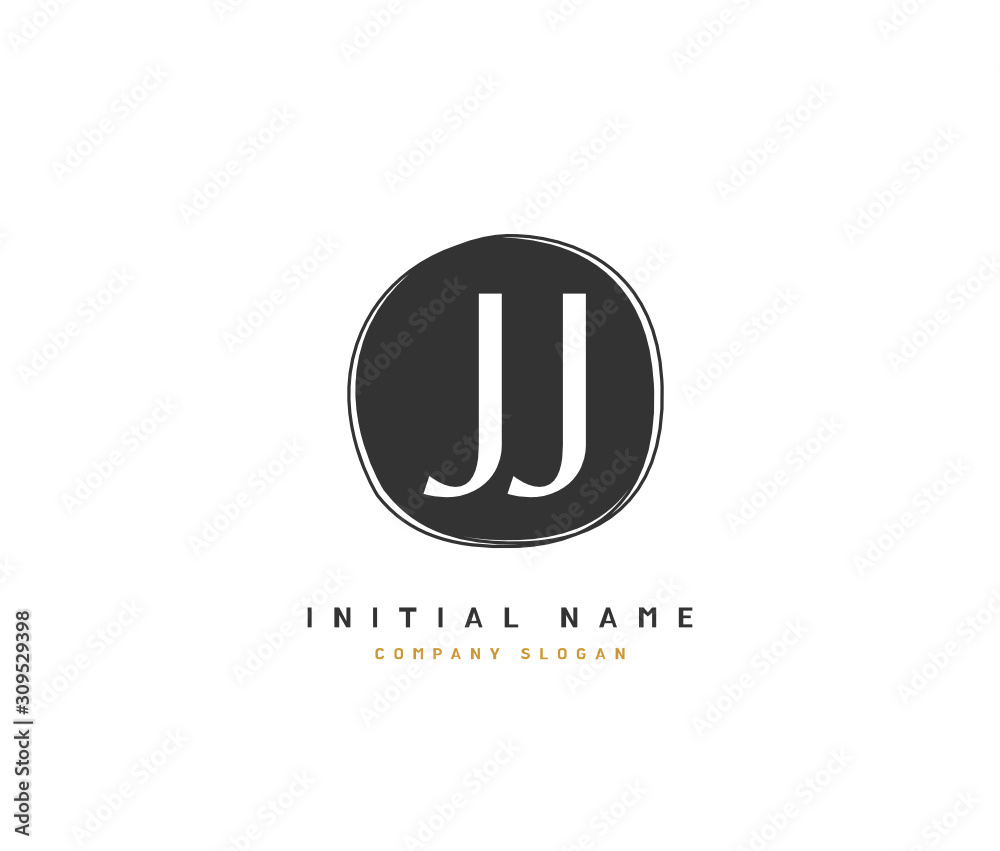 J JJ Beauty vector initial logo, handwriting logo of initial signature, wedding, fashion, jewerly, boutique, floral and botanical with creative template for any company or business. J JJ Beauty vector initial logo, handwriting logo of initial signature, wedding, fashion, jewerly, boutique, floral and botanical with creative template for any company or business.