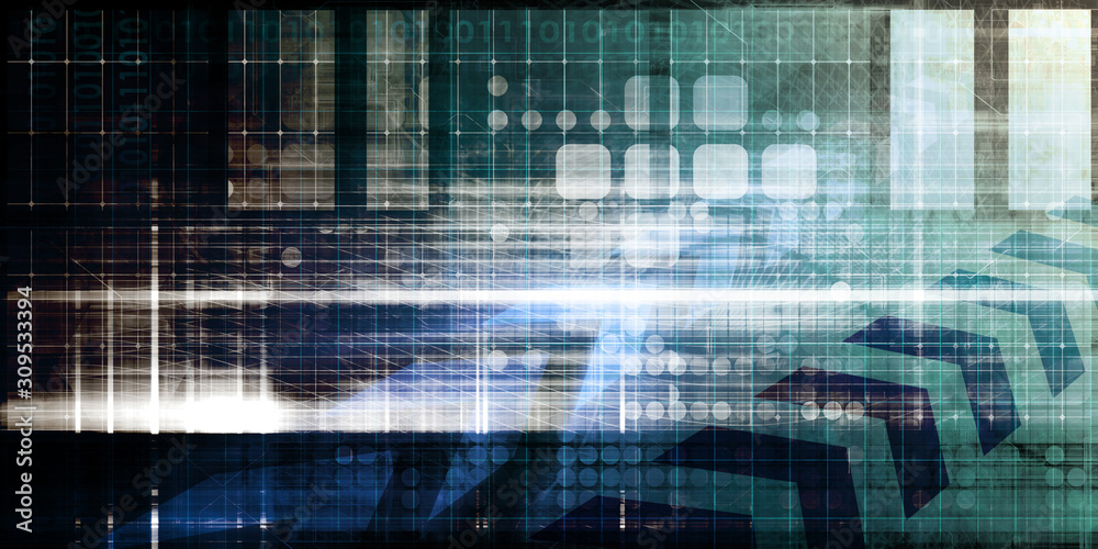 Fototapeta premium Online Banking