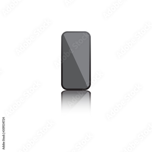 Two smarphone in vector illustration