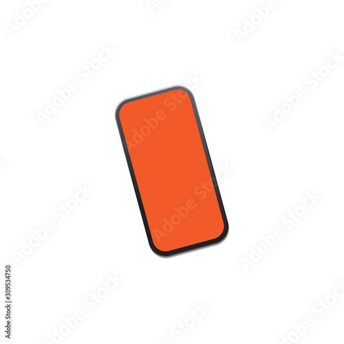 Two smarphone in vector illustration