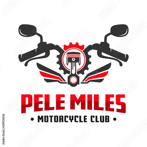 Motorcycle club community logo design
