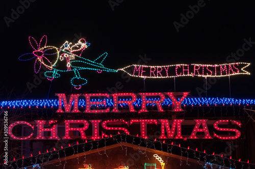 Photography Christmas Tree light decoration