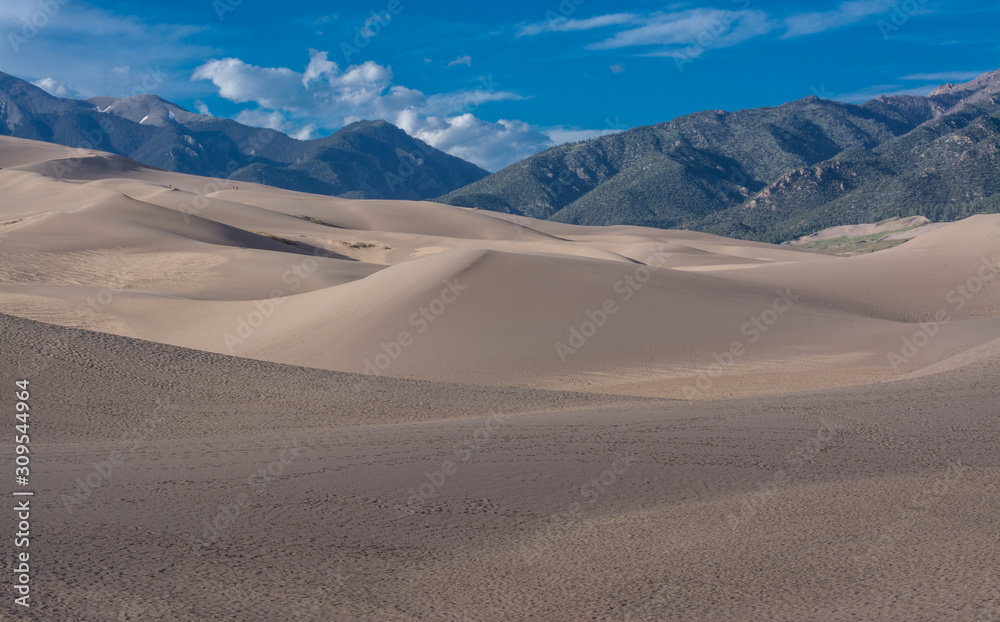 Senic view in Great Sand Dunes National Park in Colorado, USA