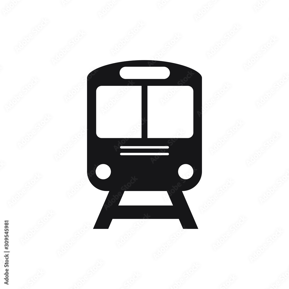 train icon flat design. Modern Transportation sign. vector illustration train icon flat design. Modern Transportation sign. vector illustration