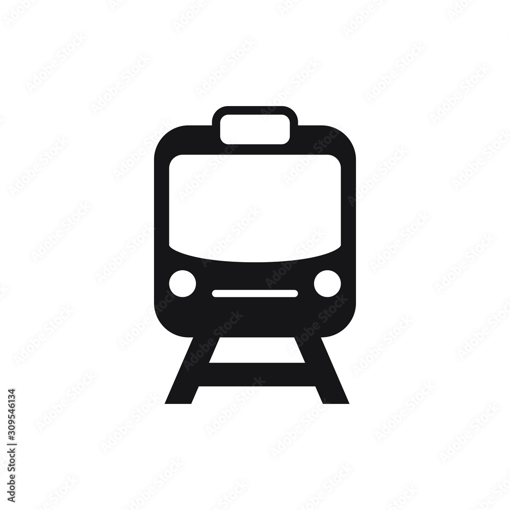 train icon flat design. Modern Transportation sign. vector illustration train icon flat design. Modern Transportation sign. vector illustration