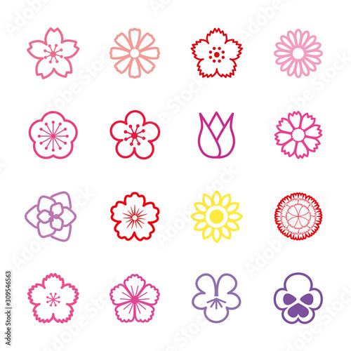 花　アイコン