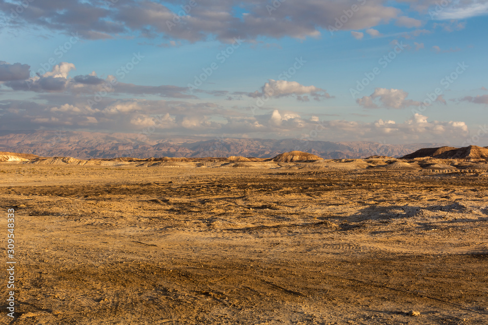 The Arabah‎ or Arava desert. Marsian landscape