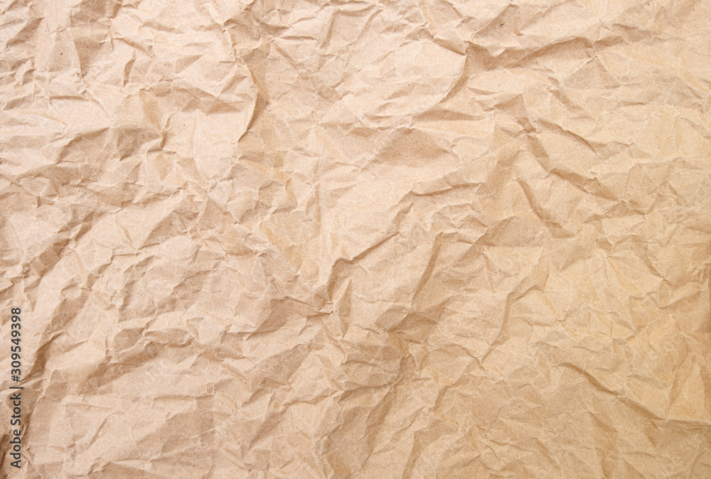 Fototapeta premium Old texture brown yellow style vintage cardboard sheet of empty paper background.